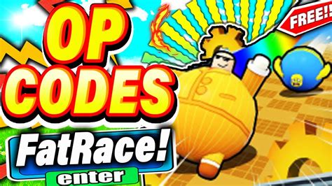 codes for fat race roblox|fat race all codes.